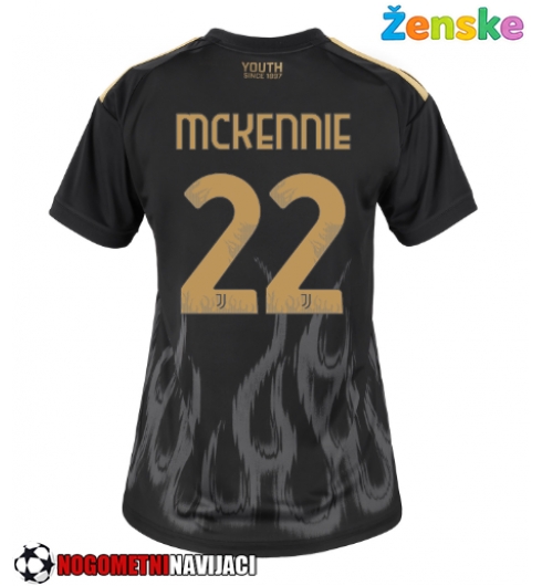 Ženske Nogometnih dresov Juventus Weston McKennie #22 Tretji 2026-27 Kratki rokavi Ženske Nogometnih dresov Juventus Weston McKennie #22 Tretji 2026-27 Kratki rokavi
